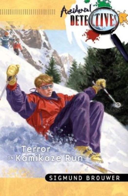 Book cover for "Terror On Kamikaze Run" by Sigmund Brouwer