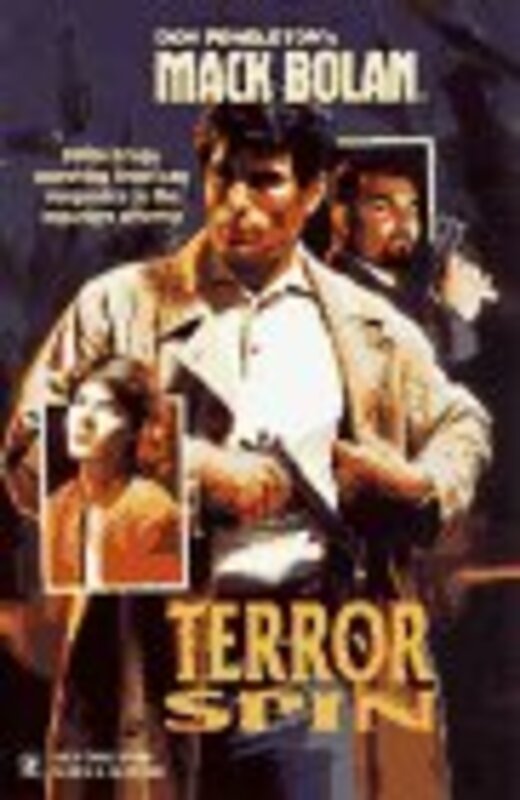 Book cover for "Terror Spin" by Mike Newton