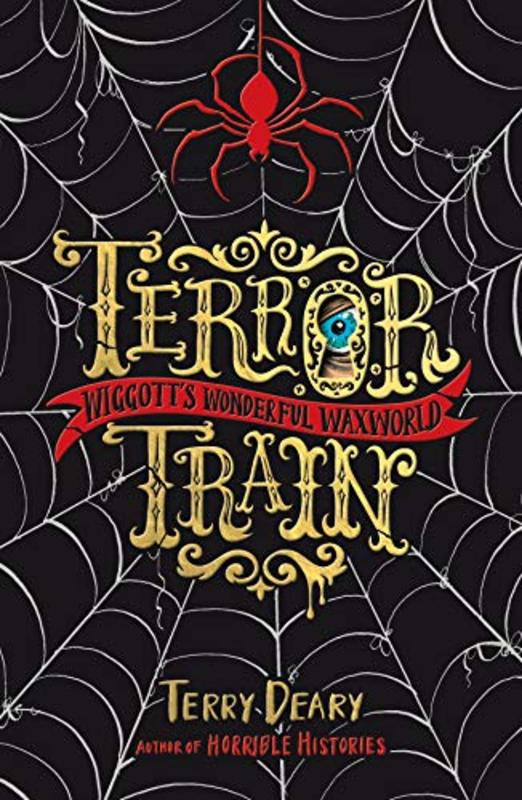 Book cover for "Terror Train" by Terry Deary