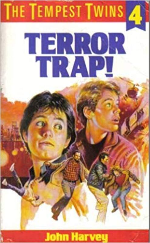 Book cover for "Terror Trap!" by John Harvey