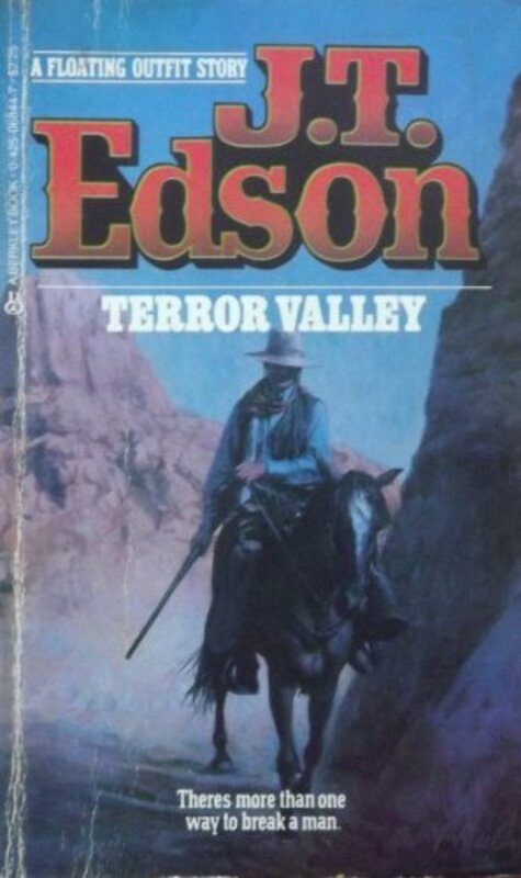 Book cover for "Terror Valley" by JT Edson