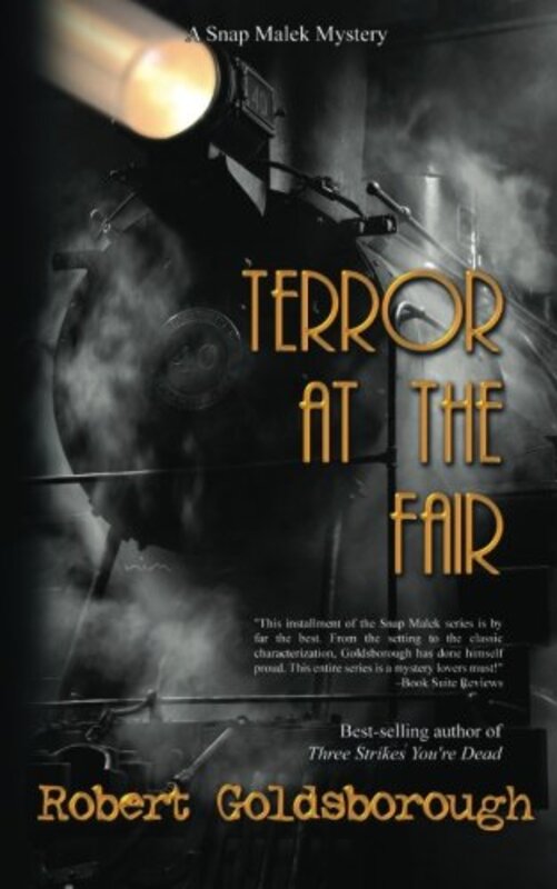 Book cover for "Terror at the Fair" by Robert Goldsborough