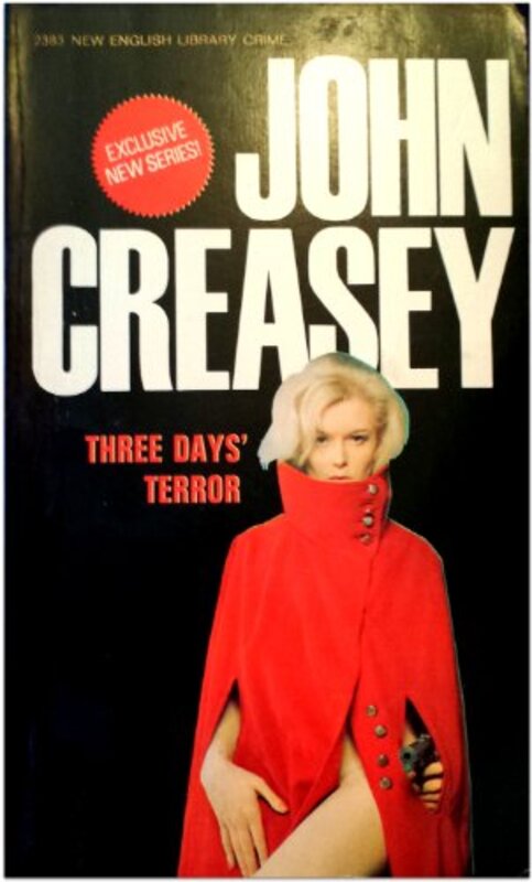 Book cover for "Terror by Day" by John Creasey
