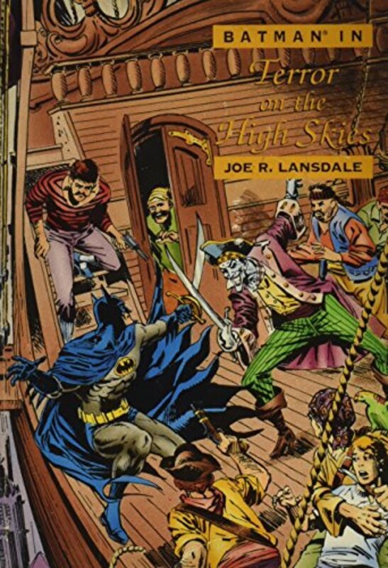 Book cover for "Terror on the High Skies" by Joe R Lansdale