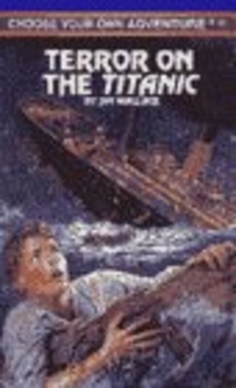Book cover for "Terror on the Titanic" by Various