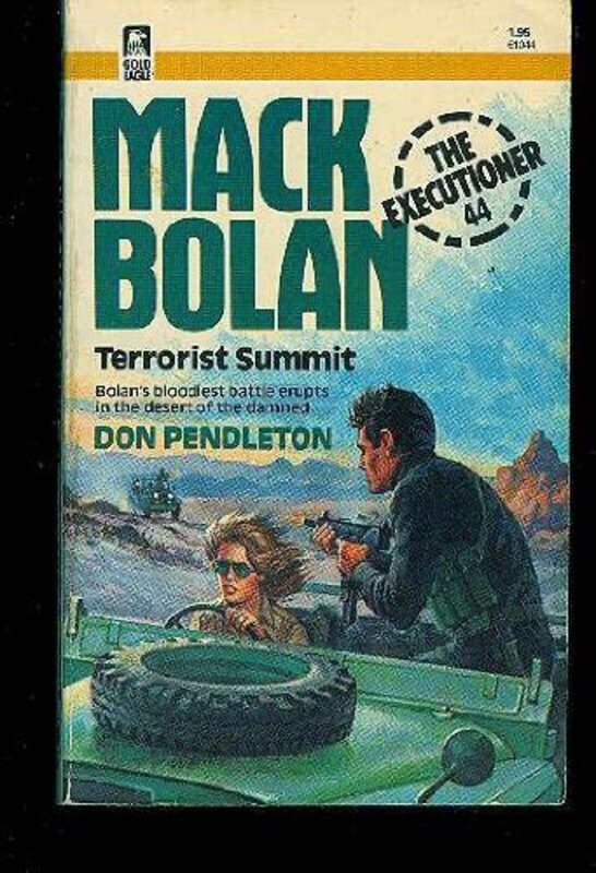 Book cover for "Terrorist Summit" by Don Pendleton