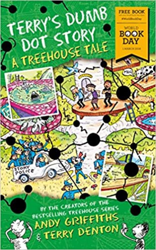 Book cover for "Terry's Dumb Dot Story" by Andy Griffiths