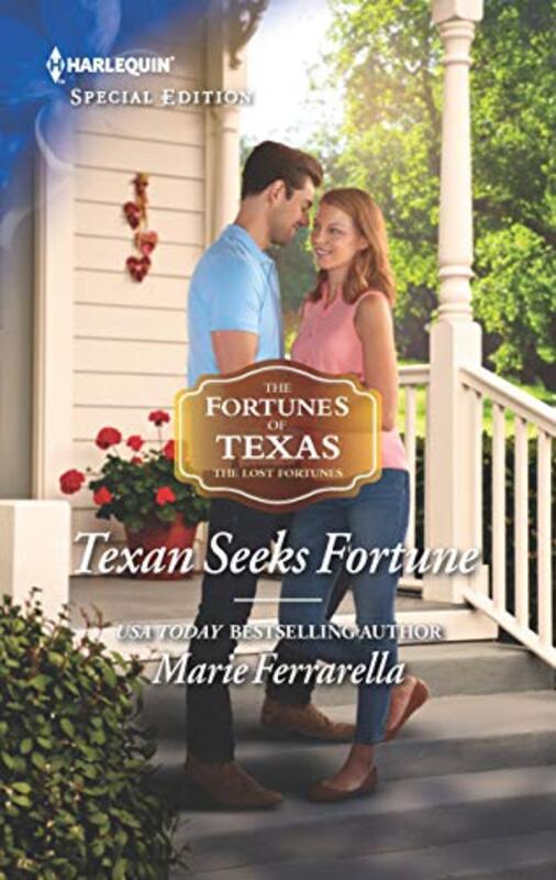 Book cover for "Texan Seeks Fortune" by Marie Ferrarella