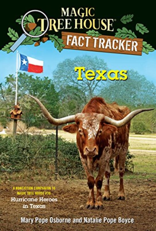 Book cover for "Texas" by Mary Pope Osborne