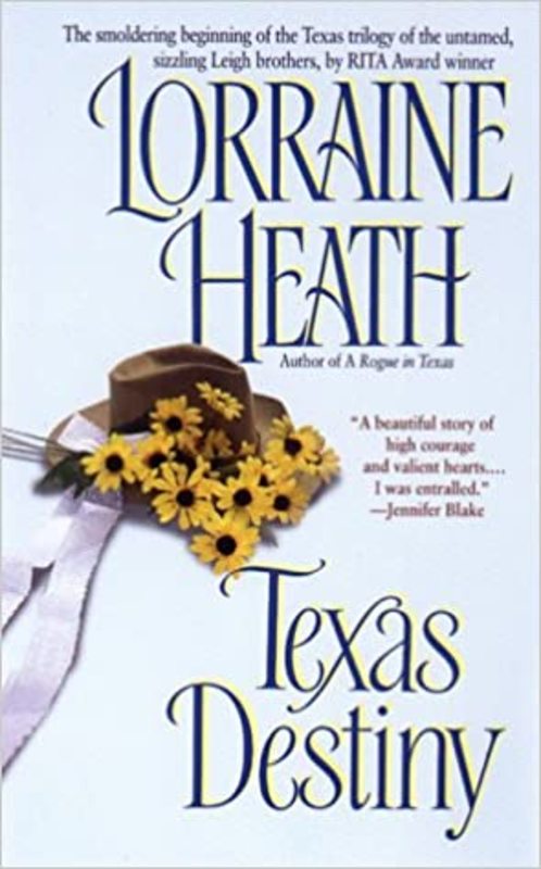 Book cover for "Texas Destiny" by Lorraine Heath