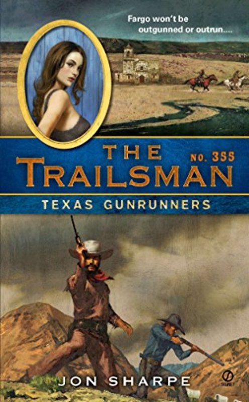 Book cover for "Texas Gunrunners" by Jon Sharpe