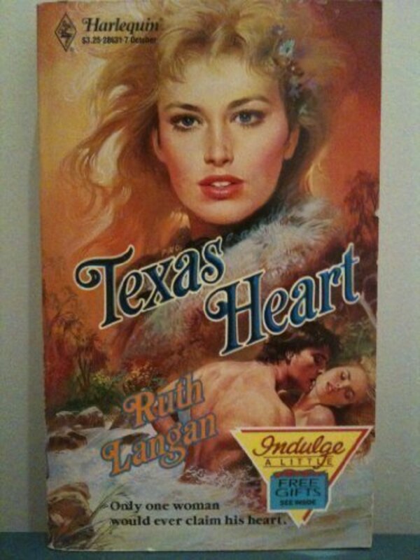 Book cover for "Texas Heart" by Ruth Langan