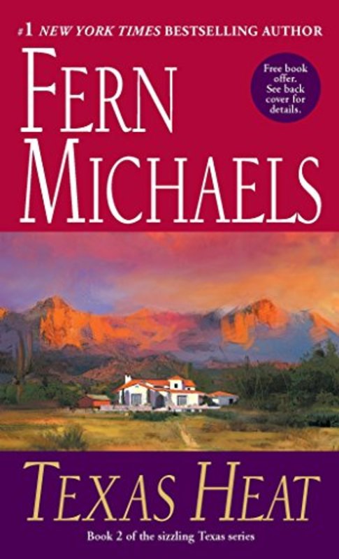 Book cover for "Texas Heat" by Fern Michaels