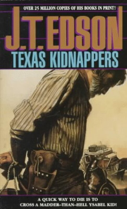 Book cover for "Texas Kidnappers" by JT Edson