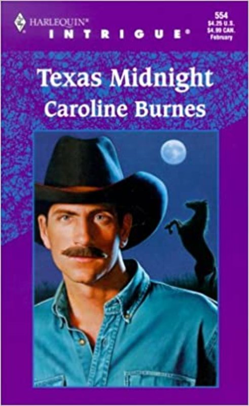 Book cover for "Texas Midnight" by Carolyn Haines