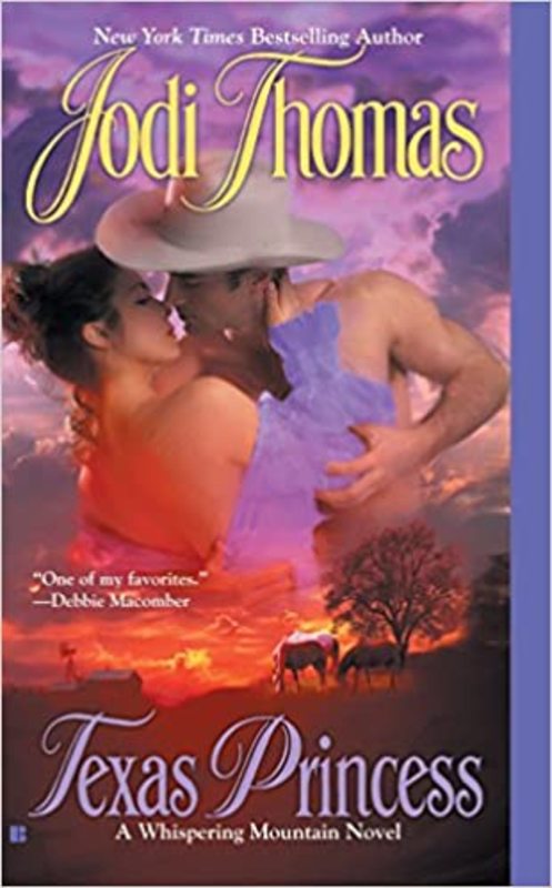 Book cover for "Texas Princess" by Jodi Thomas