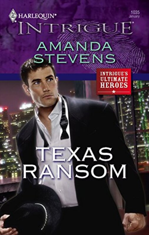 Book cover for "Texas Ransom" by Amanda Stevens