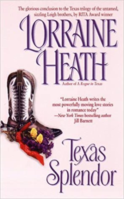 Book cover for "Texas Splendor" by Lorraine Heath