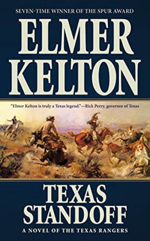 Book cover for "Texas Standoff" by Elmer Kelton