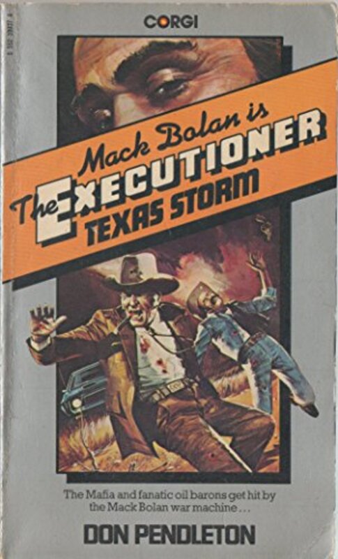 Book cover for "Texas Storm" by Don Pendleton