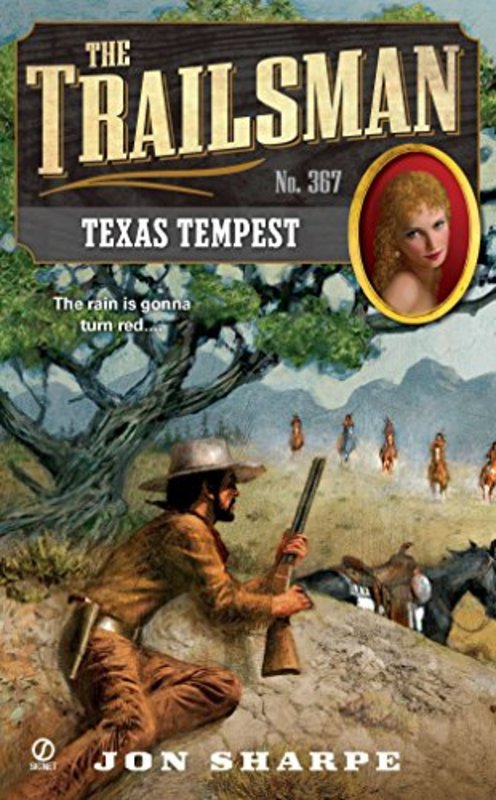 Book cover for "Texas Tempest" by Jon Sharpe