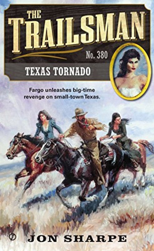 Book cover for "Texas Tornado" by Jon Sharpe
