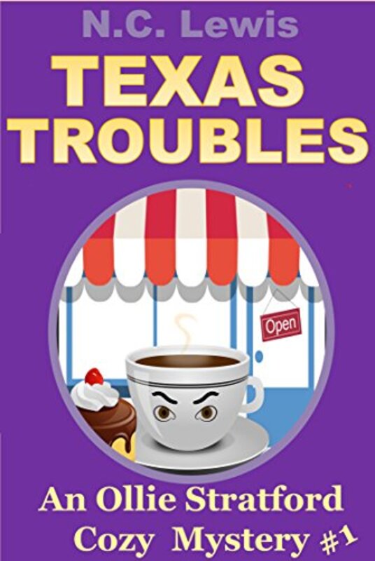 Book cover for "Texas Troubles" by NC Lewis