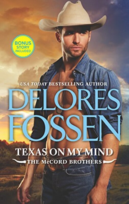 Book cover for "Texas on My Mind" by Delores Fossen