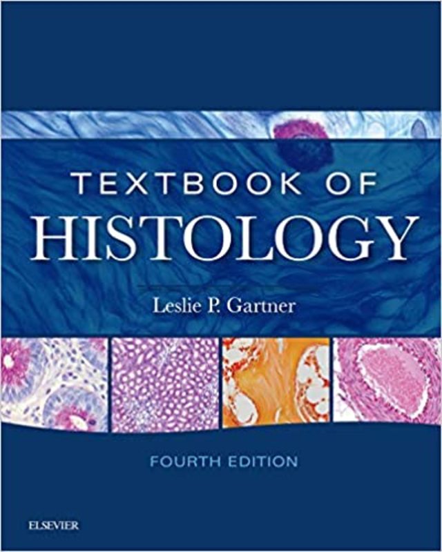 Book cover for "Textbook of Histology" by Leslie P. Gartner
