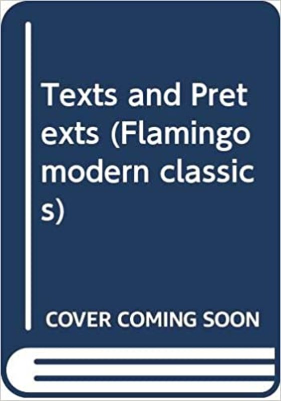 Book cover for "Texts and Pretexts" by Aldous Huxley