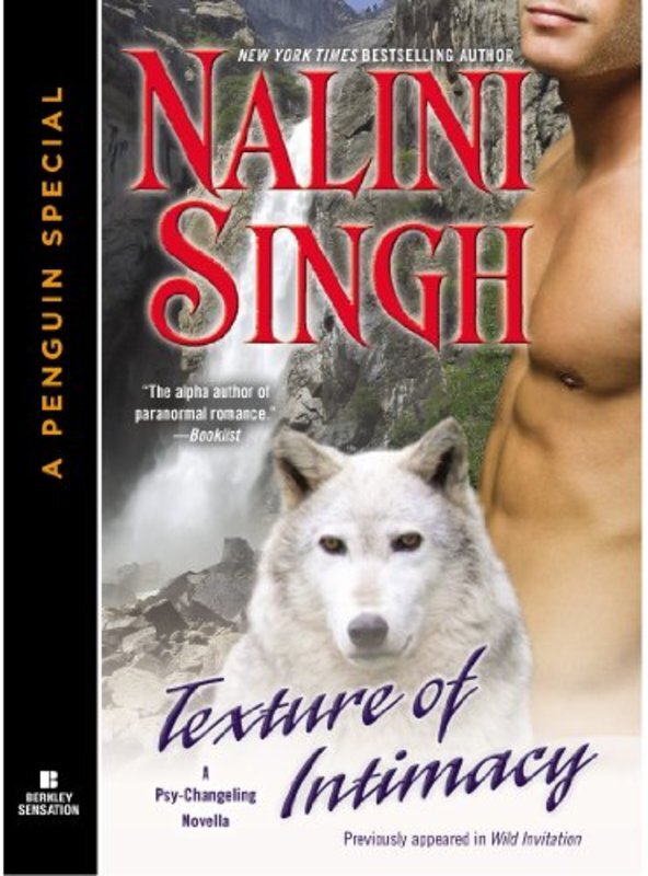 Book cover for "Texture of Intimacy" by Nalini Singh