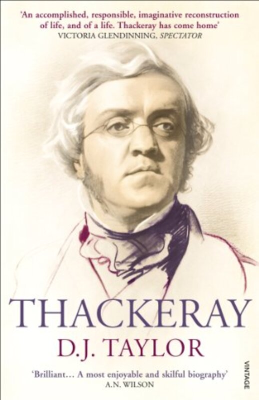 Book cover for "Thackeray" by DJ Taylor