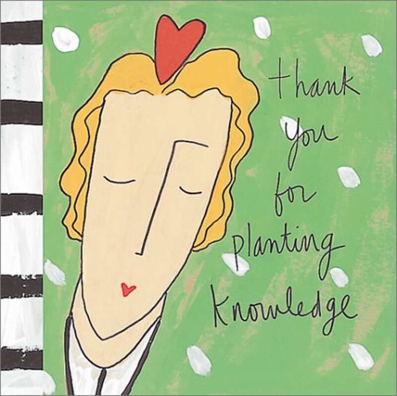 Book cover for "Thank You For Planting Knowledge" by Sandra Magsamen