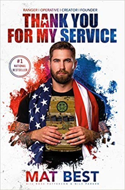 Book cover for "Thank You for My Service" by Mat Best