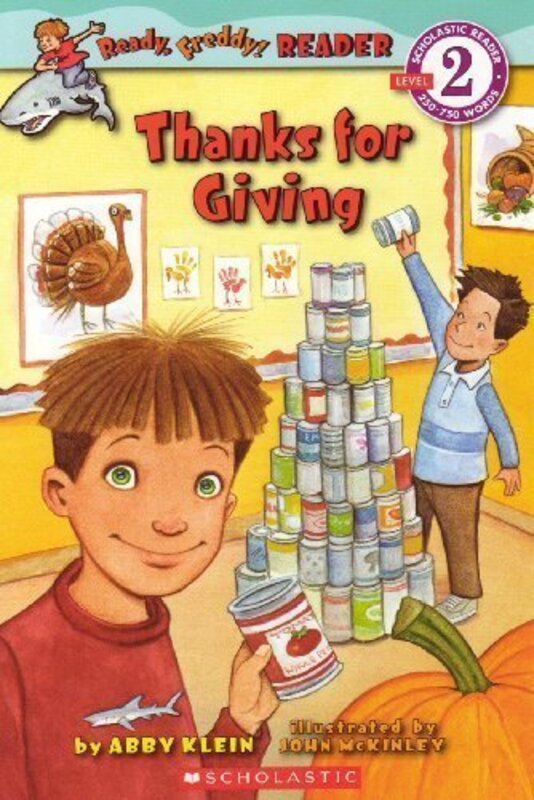 Book cover for "Thanks for Giving" by Abby Klein
