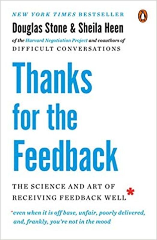 Book cover for "Thanks for the Feedback" by Douglas Stone