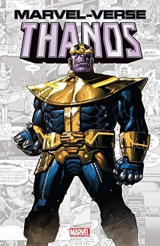 Book cover for "Thanos" by Noelle Stevenson