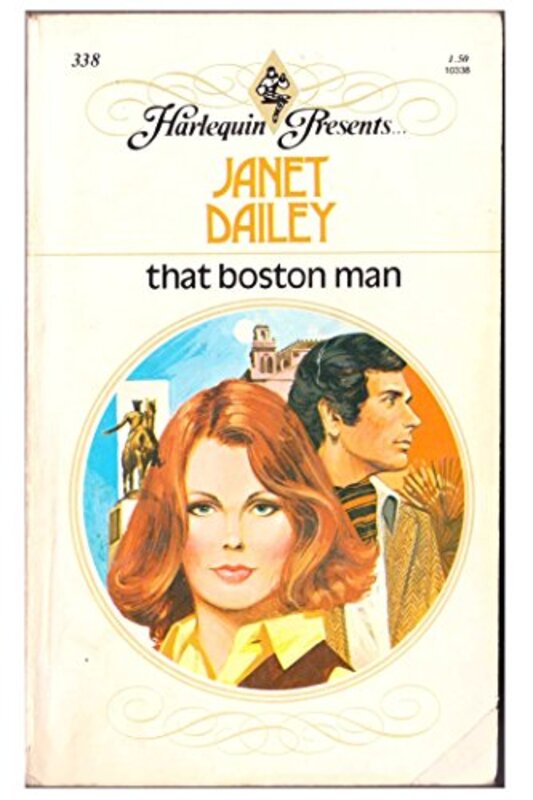 Book cover for "That Boston Man: Massachusetts" by Janet Dailey