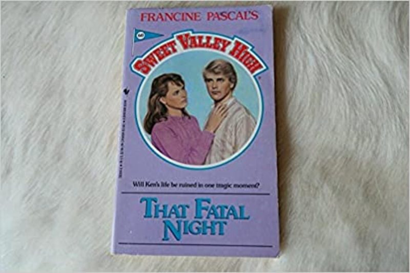 Book cover for "That Fatal Night" by Francine Pascal