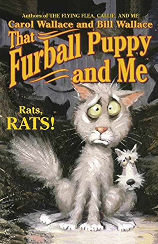 Book cover for "That Furball Puppy and Me" by Bill Wallace