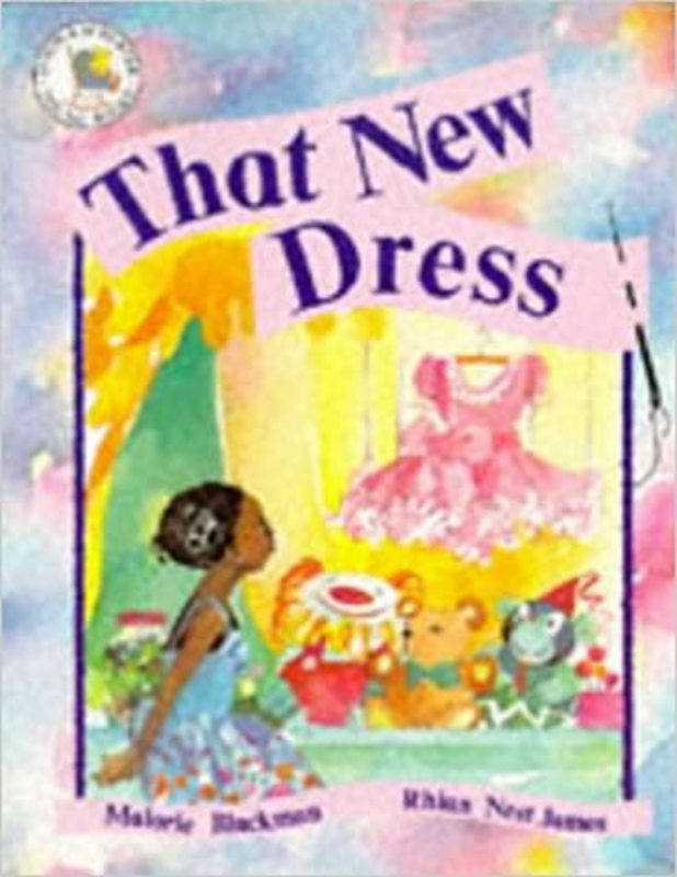 Book cover for "That New Dress" by Malorie Blackman