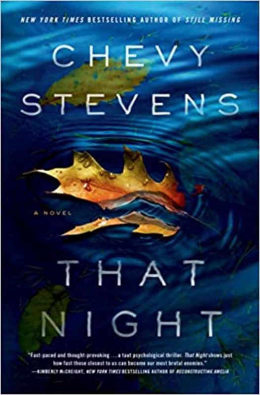 Book cover for "That Night" by Chevy Stevens