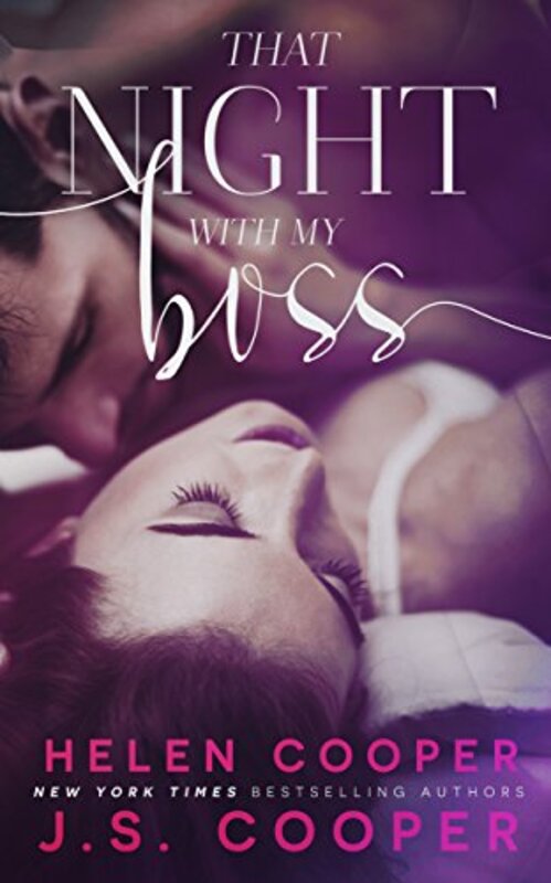 Book cover for "That Night with My Boss" by JS Cooper