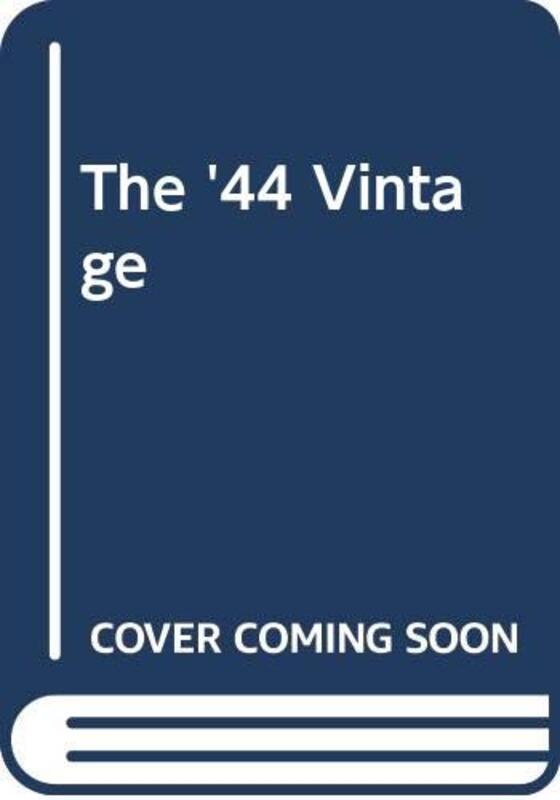 Book cover for "The '44 Vintage" by Anthony Price