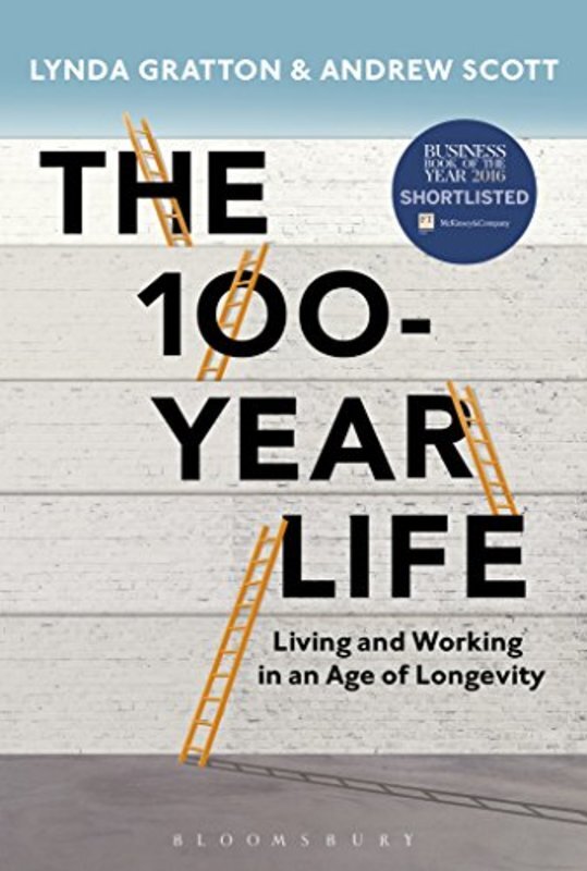 Book cover for "The 100-Year Life" by Lynda Gratton