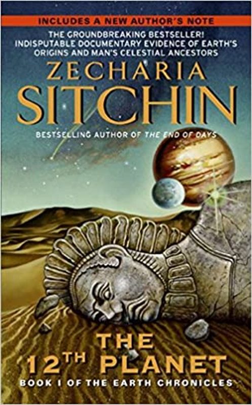 Book cover for "The 12th Planet" by Zecharia Sitchin