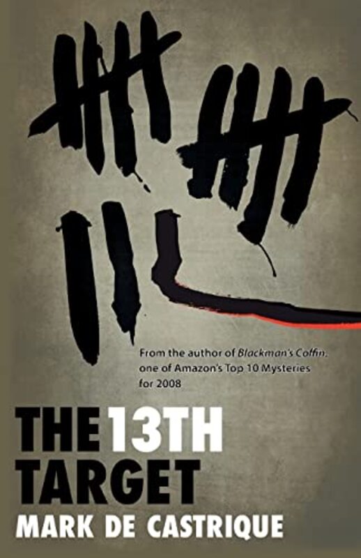 Book cover for "The 13th Target" by Mark de Castrique