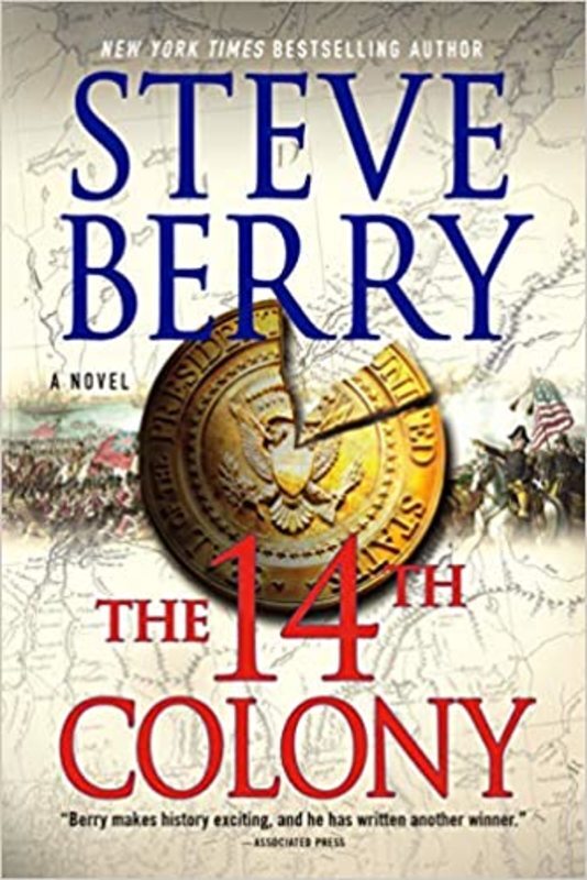 Book cover for "The 14th Colony" by Steve Berry
