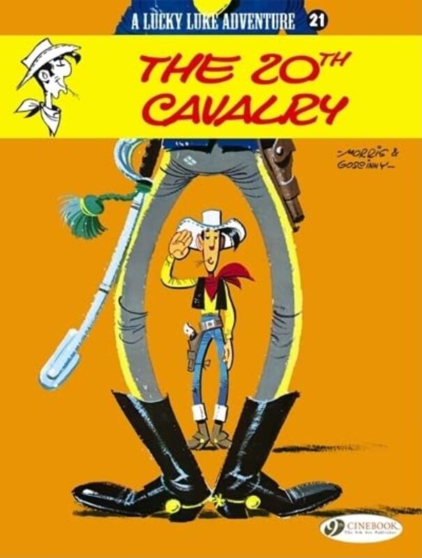 Book cover for "The 20th Cavalry" by Rene Goscinny