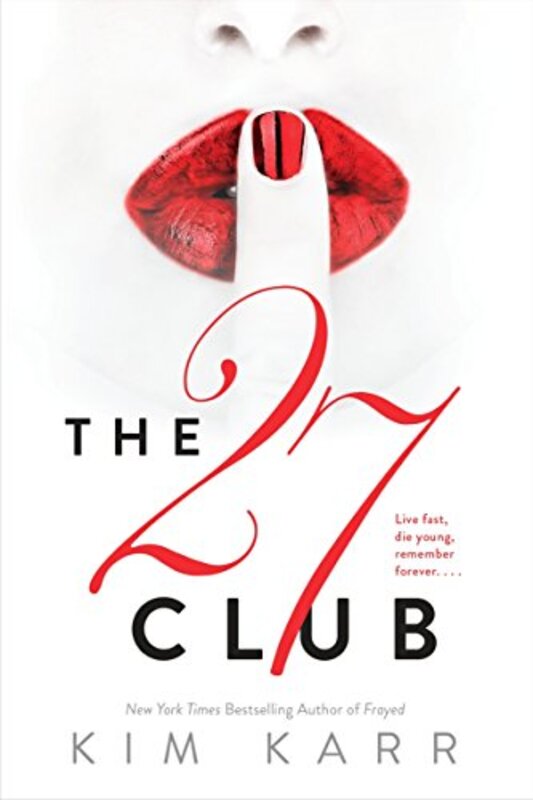 Book cover for "The 27 Club" by Kim Karr